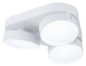 LUTEC Spot LED soffitto Stanos, CCT, 3 luci, bianco