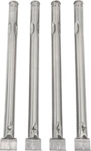 4pcs gas barbecue bruciatore tubo in acciaio inox universale ad alta resistenza barbecue tubo
