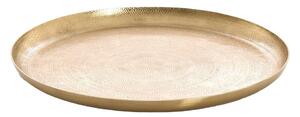 Vassoio decorativo in metallo ø 34,5 cm Krosna – Light & Living