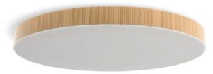 Plafoniera Led Neox 36W Rotonda Legno CCT temperatura colore regolabile iSG Lighting