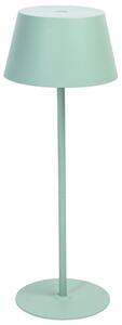 Lampada da tavolo Led touch Eli 5W Verde CCT temperatura colore regolabile portatile a batteria ricaricabile USB Aigostar