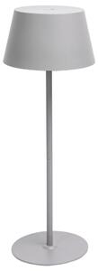 Lampada da tavolo Led touch Eli 5W Grigia CCT temperatura colore regolabile portatile a batteria ricaricabile USB Aigostar