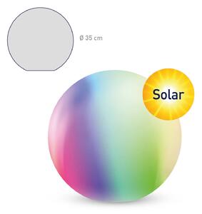 Tint sfera LED Calluna Solar, CCT, RGB, Ø 35 cm