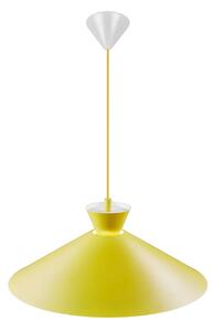 Nordlux Lampada a sospensione Dial con paralume in metallo, giallo, Ø 45 cm
