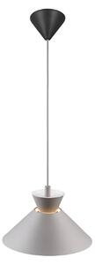 Nordlux Lampada a sospensione Dial con paralume in metallo, grigio, Ø 25 cm