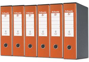 Raccoglitore ESSELTE EUROFILE G55 cm 8 prot. arancione