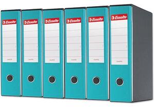Raccoglitore ESSELTE EUROFILE G55 cm 8 prot. turchese