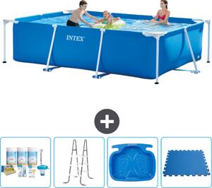Piscina fuori terra rettangolare - 300x200x75 cm - 5 pezzi - Modello S40186