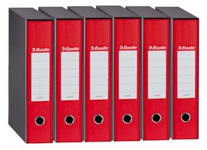Raccoglitore ESSELTE EUROFILE G53 cm 8 comm.le rosso