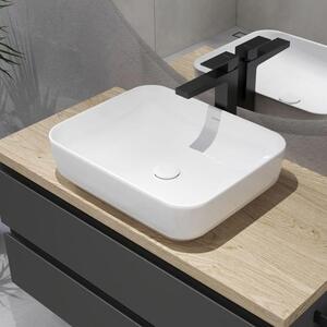 OLTENS Hadsel, lavabo rettangolare da incasso, 50 x 40 cm