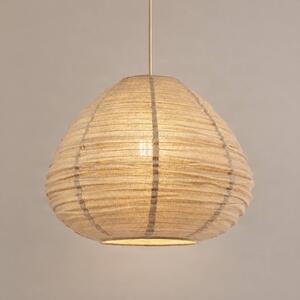 Lampada a sospensione Autumn Lindby, dimmerabile, Alluminio / Grigio / Zincato, Soggiorno / Sala da pranzo, Tessuto / Stoffa / Seta, Scandinavo, Lampada a sospensione