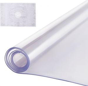 Tovaglia di protezione da tavolo in PVC - 1067x1829 mm - Pellicola di protezione da tavolo opaca da 2 mm - Protezione da tavolo per scrivania e tavolo da pranzo