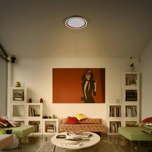 OSRAM Plafoniera soffitto Orbis Iridy, Nero, Soggiorno / Sala da pranzo, Metallo, Moderno, Plafoniera