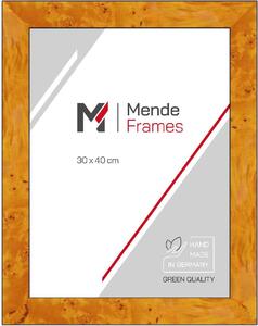 Cornice per foto MendeFrames H14E, motivo radici chiaro, 60x80 cm, vetro antiriflesso