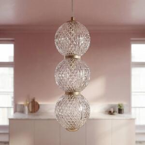 OSRAM Lampada a sospensione Decor Xstal, Ottone / Oro, Soggiorno / Sala da pranzo, Vetro, Moderno, Lampada a sospensione