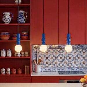 OSRAM Lampada a sospensione Decor Bolty, dimmerabile, Blu, Soggiorno / Sala da pranzo, Metallo, Giovanile, Lampada a sospensione