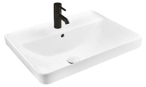 Lavabo da bagno OLTENS Kolma, dimensioni 60 x 47,5 cm, con tecnologia SmartClean