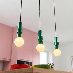 OSRAM Lampada a sospensione Decor Bolty, dimmerabile, Verde, Soggiorno / Sala da pranzo, Metallo, Giovanile, Lampada a sospensione