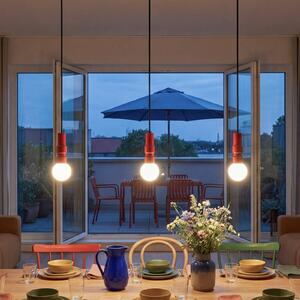 OSRAM Lampada a sospensione Decor Bolty, dimmerabile, Rosso, Soggiorno / Sala da pranzo, Metallo, Giovanile, Lampada a sospensione