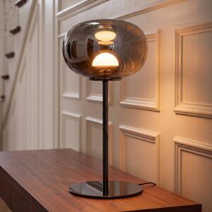 OSRAM Lampada da tavolo Decor Satellite, dimmerabile, Alluminio / Grigio / Zincato, Soggiorno / Sala da pranzo, Vetro, Moderno, Lampada da tavolo