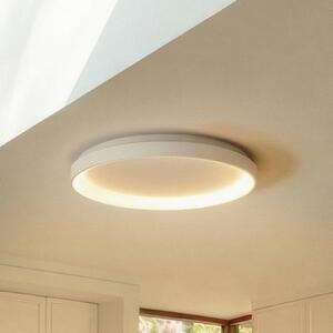 Plafoniera a LED Vivy Arcchio, dimmerabile, Bianco / Opale, Cucina, Metallo, Moderno, Plafoniera LED