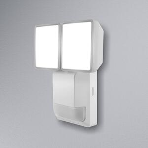 OSRAM Faretto da esterno con sensore LED ENDURA PRO, bianco, IP55 PRO, Bianco / Opale, Plastica, Lampada LED da esterni