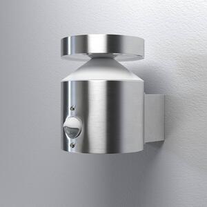 OSRAM LED-Sensor-applique da esterni LED ENDURA STYLE CYLINDER, acciaio CYLINDER, Alluminio / Grigio / Zincato, Acciaio Inox, Moderno