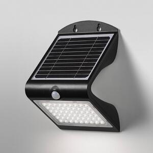 OSRAM LED-Solar-applique a LED ENDURA FLOOD BUTTERFLY, 4 W sensore BUTTERFLY, Nero, Plastica, Moderno, Lampada solare da esterni