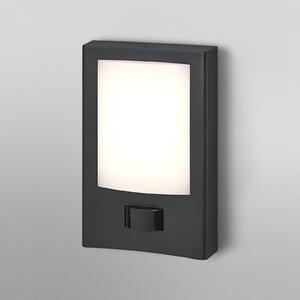 OSRAM LED-Sensor-applique da esterni LED ENDURA STYLE ENTRANCE grafite, Alluminio / Grigio / Zincato, Alluminio, Moderno