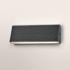 OSRAM Applique solare ENDURA STYLE UPDOWN grigia, sensore, IP54 UPDOWN, dimmerabile, Alluminio / Grigio / Zincato, Plastica, Moderno, Applique da esterni