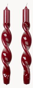 Set di 2 candele a bastoncino fatte a mano Twist