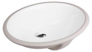Lavabo da incasso ovale OLTENS Mana, 46 x 38 cm, con tecnologia SmartClean