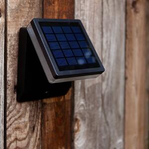 LUTEC Applique LED solare Moze, regolabile con sensore