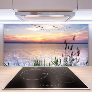 Pannello cucina paraschizzi Schede del mare, paesaggio del cielo 100x50 cm