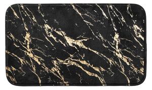 Tappetino per il bagno nero/dorato 45x75 cm Aquamarbre – douceur d'intérieur