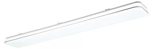 Plafoniera LED rettangolare BLANCA bianca 46 W, bianco neutro 5600 lm, plastica, dimensioni: 6 x 120 x 17 cm, IP20, RL