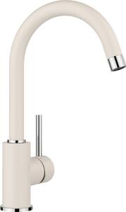 Blanco Mida - Miscelatore per lavello, bianco morbido/cromo 526966