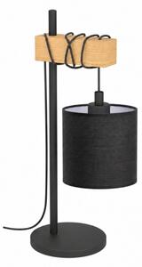 BRILAGI - Lampada da tavolo NUBILA 1xE27/40W/230V marrone/nero