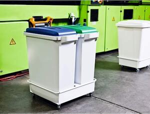 Coperchio in PPL per bidone DURABLE Durabin 90 verde
