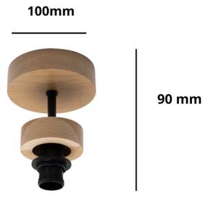 BRILAGI - Lampadario a plafone PARTY 1xE14/60W/230V rovere