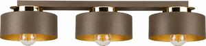 Plafoniera IGNIA 3xE27/60W/230V marrone/oro