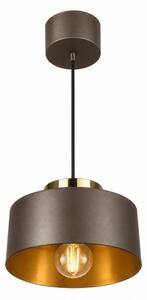 Lampada a sospensione su cavo IGNIA 1xE27/60W/230V marrone/oro