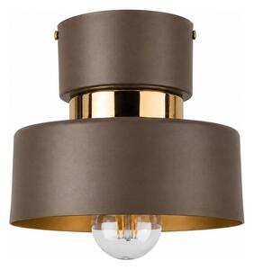 Plafoniera IGNIA 1xE27/60W/230V marrone/oro