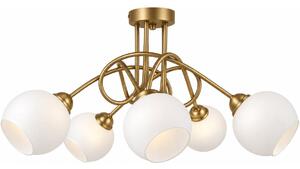 Lampadario a plafone BAROC 5xE14/40W/230V dorato