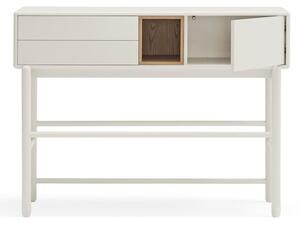 Tavolo consolle color crema 35x120 cm Corvo – Teulat