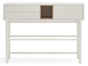 Tavolo consolle color crema 35x120 cm Corvo – Teulat