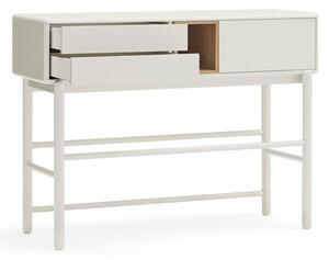Tavolo consolle color crema 35x120 cm Corvo – Teulat