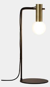 LEDS-C4 Nude Curved lampada da tavolo E27 oro/nero