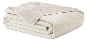 Copriletto color crema in microfibra con rivestimento trapuntato 240x260 cm Softa – Restilo