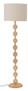 Lampada da terra in colore naturale con paralume in tessuto (altezza 154,5 cm) Giacoma - Bloomingville